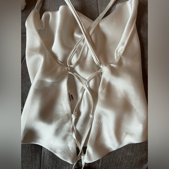 GARAGE ciel neck cami White, size XS - Picture 5 of 5